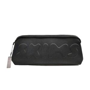 SKIMS Black Cosmetic Bag